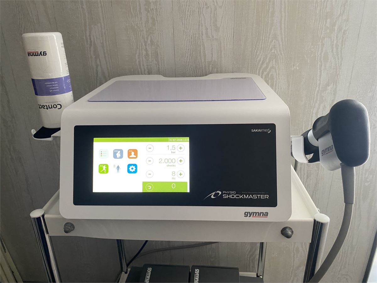 当院に導入している体外衝撃波治療器 ショックマスター（PHYSIO SHOCKMASTER）本体